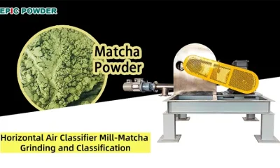 آسیاب بادی افقی - آسیاب ماچا - سنگ زنی و طبقه بندی