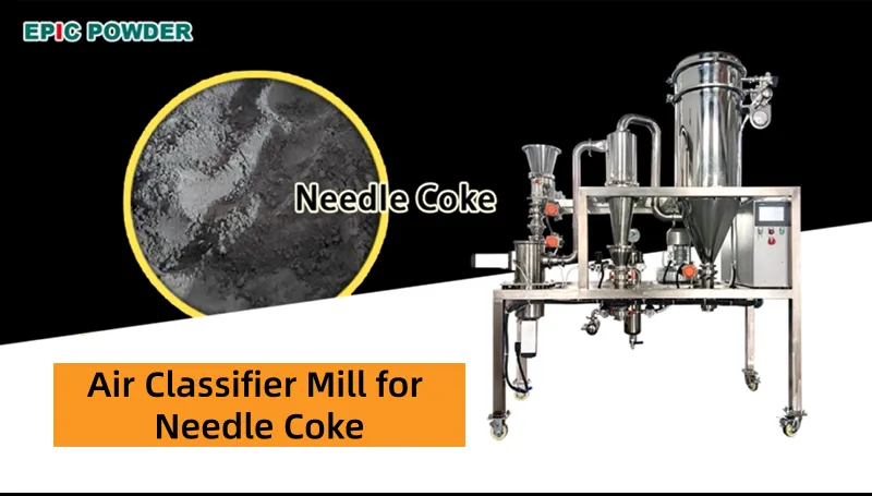air classifier mill for needle coke