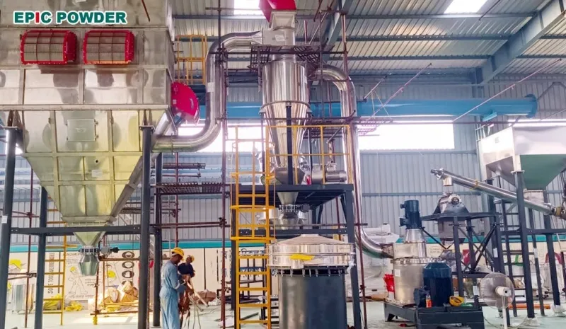 Mahlen und Klassieren von Aluminiumpulver