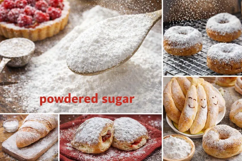 powdered sugar