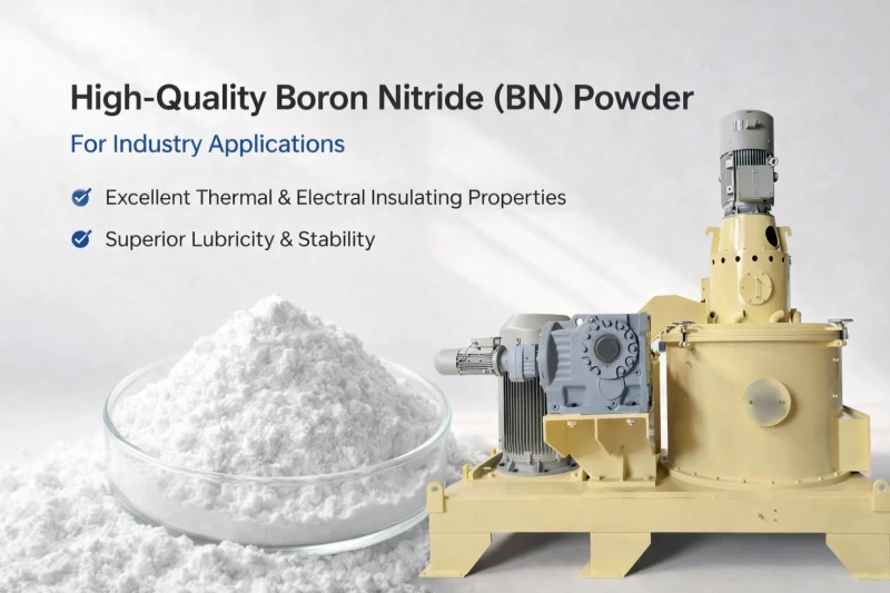 Ultrafine Pulverization of Hexagonal Boron Nitride