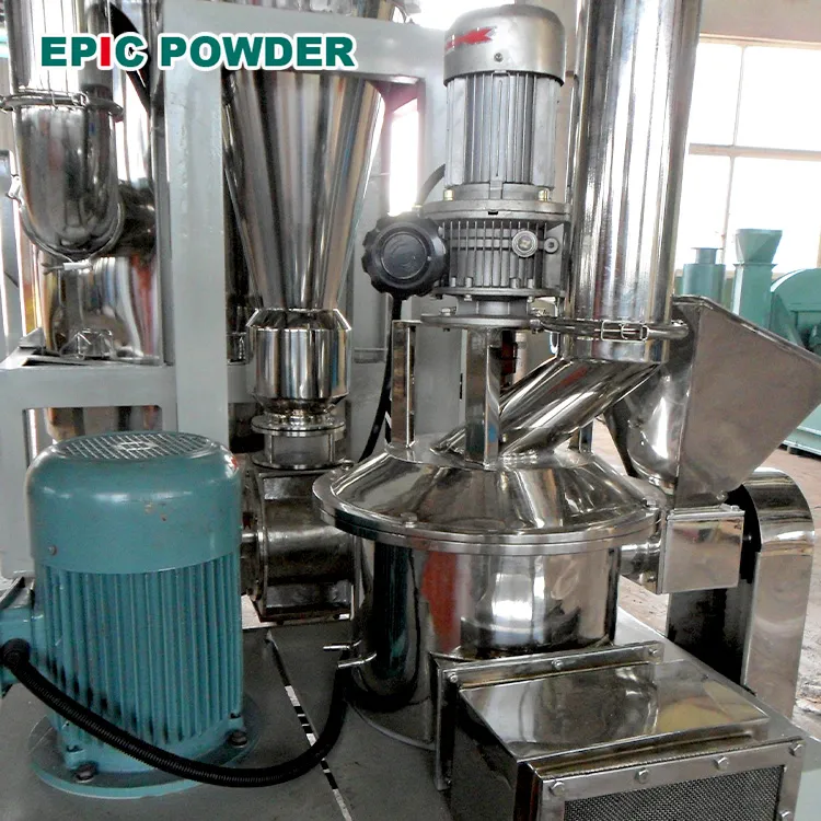 Zucker ultrafein vermahlen